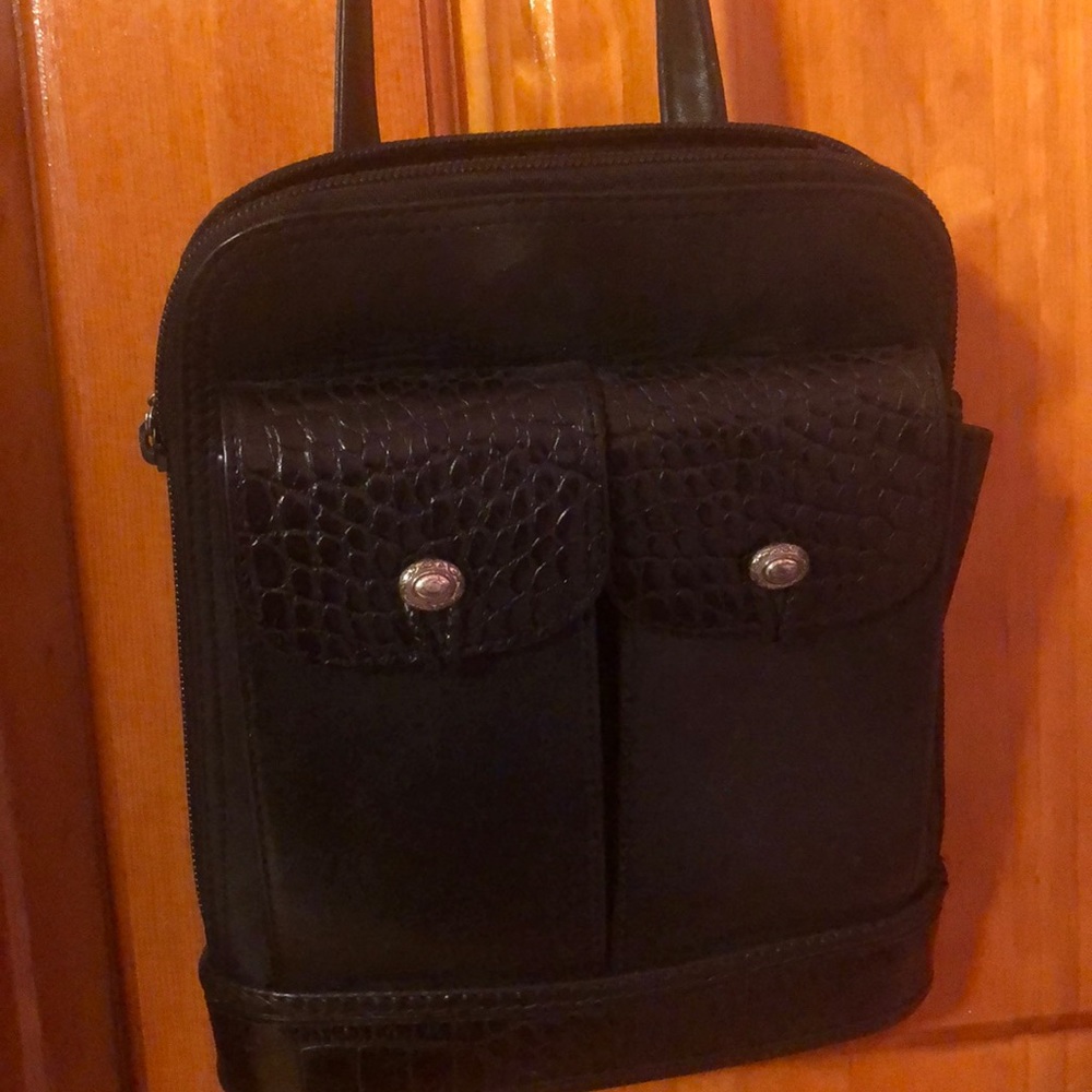 Brighton Black Leather Purse
